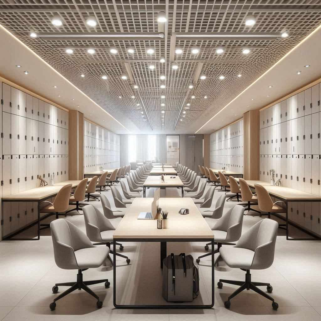 建筑设计公司负责写字楼办公新员工入职体验时遇到员工午休时段该向谁发起协同